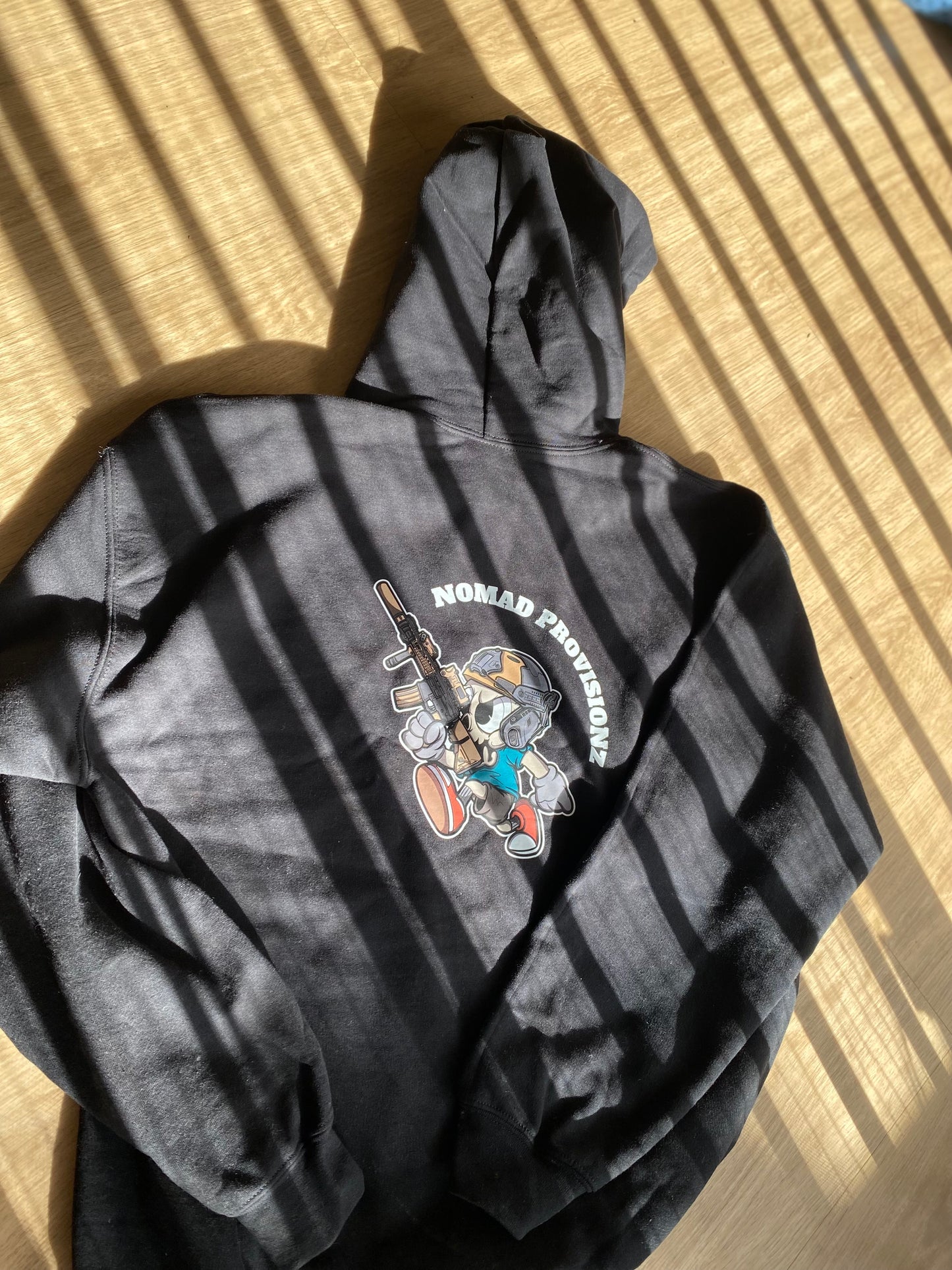 Dead man waking pull over hoodie