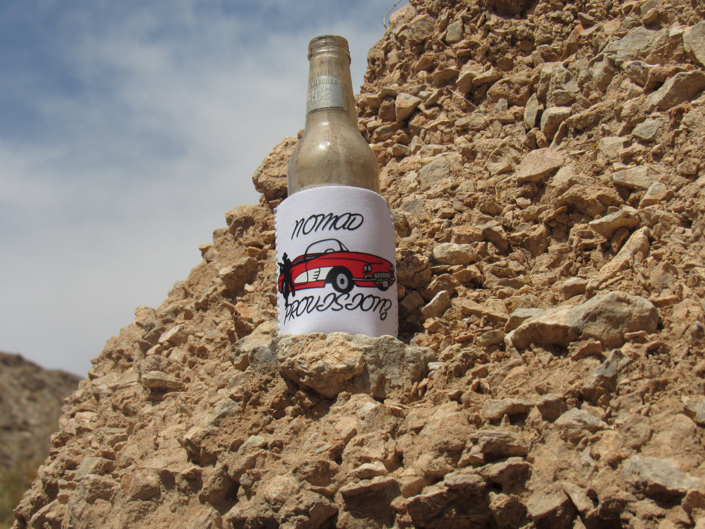 Red car koozie