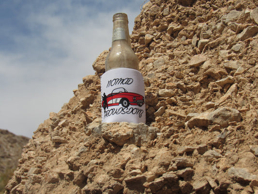Red car koozie