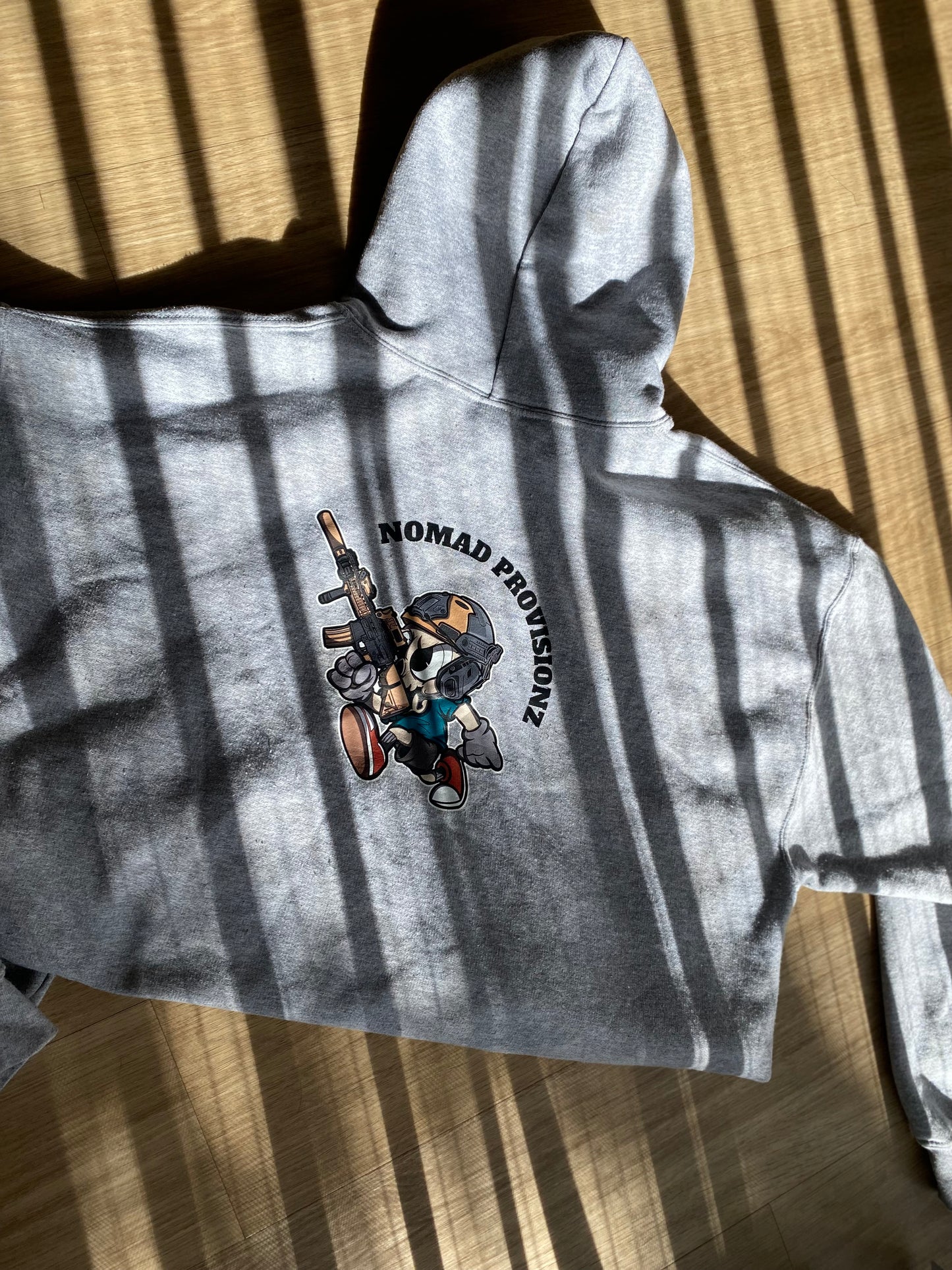 Dead man waking pull over hoodie