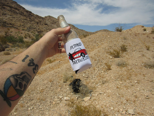 Red car koozie